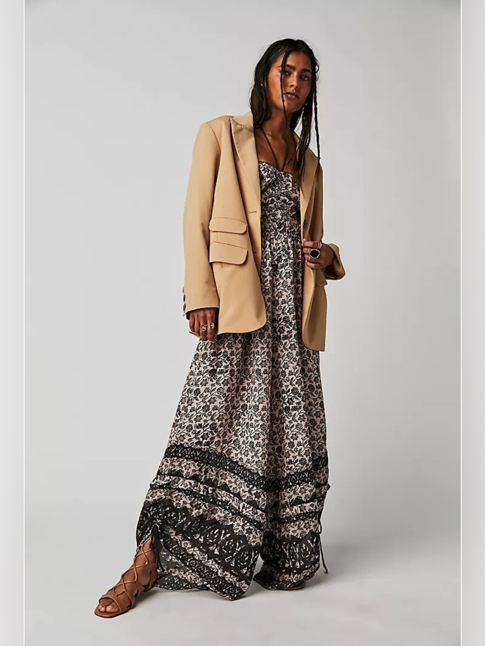 Free People forever timeless one piece Jumpsuit